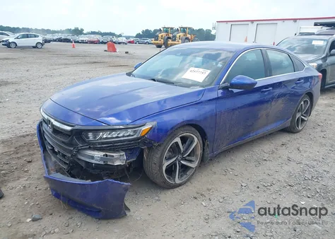 2018 Honda Accord Sport z USA, uszkodzony, nr VIN 1HGCV1F34JA008119